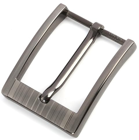Trpoey Hebillas De Cinturón En Aleación De Zinc, Hebilla Metálica De 40mm Cabeza Hebilla De Reemplazo Cuadrada De Un Solo Diente 1,57 Pulgadas Para Hombres​​ La Hebilla Para Cinturón Está (Negro)