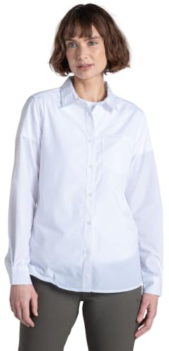 Craghoppers Womens Kiwi III Long Sleeve Hiking Shirt Anti-Insect UV Protection Outdoor Top