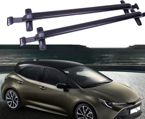 Auto Dachgepäckträger Für TOYOTA Auris SCION iM Hatchback 2013+2017 2018 2019 Dachträger Grundtäger Dachbalkens Dach Schiene Rack Riegel Kreuz Bars Abschließbar Aluminium Legierung GepackträGer