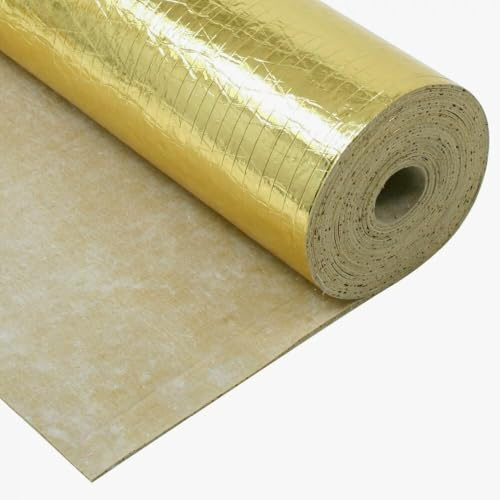 3.3mm Gold Timbertech2 Rubber and Foil Underlay | 23db | 10m2