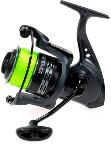 HART Fishing Carrete Hart E-SYSTEM1-4000M-3+1bb-5.2:1 für Angler, ideal für anspruchsvolles Angeln, mit Ref. QHES140