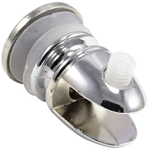 Di Vapor (R) Floating Glass Shelf Bracket Clamp Clip | 5mm to 8mm Glass