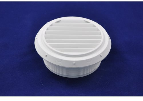 Webasto Original 90mm Luftauslass Dachlüfter weiß 45 Grad Lamellen