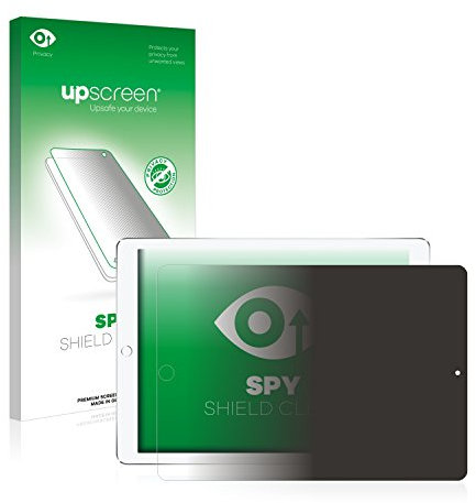 upscreen Anti-Spy Blickschutzfolie für Apple iPad Pro 10.5 2017 (Im Querformat) Made in Germany, Privacy Displayschutz-Folie [Blaulichtfilter]