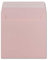 40 Quadratische Brief-Umschläge Rosa - 15,5 x 15,5 cm - 120 g/m² Haftklebung stabile Kuverts ohne Fenster - von Ihrem Glüxx-Agent