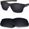 BlazerBuck Anti-salz Polarisierte Ersatzgläser für Oakley Thinlink OO9316 - Schwarz