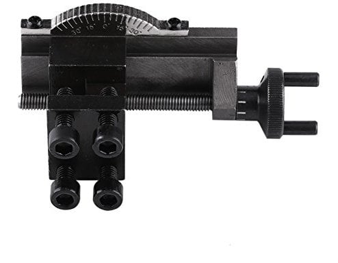 Drehwerkzeughalter,Jectse 30 Grad Winkel drehbar Wolframstahl Mini Drehmeißel Werkzeughalter Zubehör Mini Drehmaschine Werkzeughalter 100 * 49 * 58mm für die SIEG C0 Mini-Drehmaschine