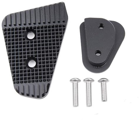 Palanca de freno de pie trasero para moto, extensión de Pedal, extensor de almohadilla grande para G310GS G310R G310 GS R R9T R Nine T Scrambler Urban G/S F750GS F850GS F750 F850 GS (Negro)