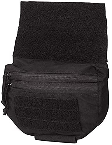 Chase Tactical Joey Pochette utilitaire légère, entièrement réglable, poches zippées – Sangle MOLLE – Protection du bas de l'abdomen – Pour militaire, police, médical, entraînement de combat, noir