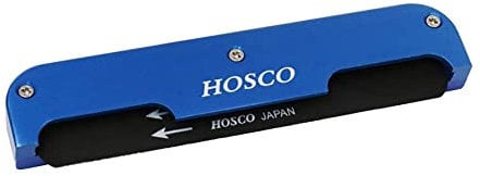 Hosco Set di 6 lime per sella giapponese/Black Nut File 009-0,42