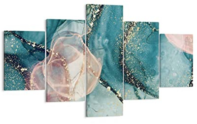 ARTTOR Tableau sur Toile Décoratif 125x70 cm Abstrait - 4817