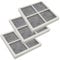 Fresh Air Filter Replacement,3 Pcs Refrigerator Air Filter Refrigerator Air Filter Fridge for LG LT120F Kenmore Elite 469918 Fridge Freezer