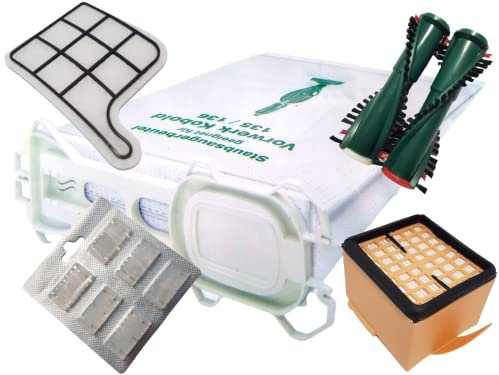 6 Staubsaugerbeutel geeignet Vorwerk Kobold VK 135 VK 136 Spar Set EB 351