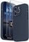 SURPHY Compatible with iPhone 14 Pro Max Case with Screen Protector, Liquid Silicone Protection for Each Lens Shockproof Thickened Rubber for iPhone 14 Pro Max 6.7 inch 2022, Midnight Blue