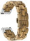 Banda de reloj de liberación rápida, correa de reloj de madera natural AIYIBEN, elección del color y ancho de la correa 18 mm, 19 mm, 20 mm, 21 mm, 22 mm, 23 mm o 24 mm (24mm, Cebra)