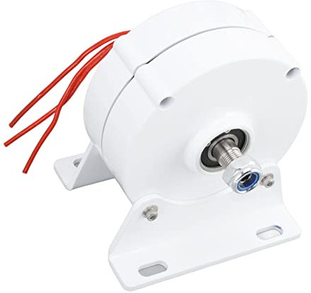 Alternatore a Magneti Permanenti Trifase 200W AC Motore Elettrico Generatore Fai da Te per Turbina Eolica(12V)