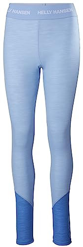 Helly Hansen Damen W Lifa Merino Midweight Pant, Helles Blau, L