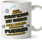 MUGFFINS Tazas para PROFESOR DE MÚSICA hombre - En Español - Mejor de la Galaxia Cuando Fuerza me Acompaña - 11 oz / 330 ml - Regalo original y divertido