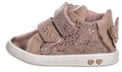 Primigi Sneakers 4902144 con Plantare in Pelle e Chiusura con Doppio Strappo Rosa Cipria