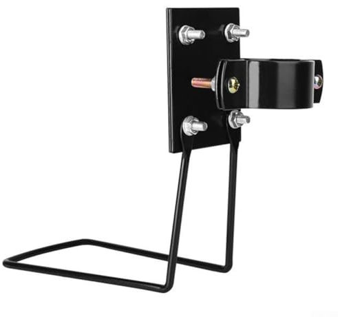 HpLive Support de fixation pour panier de vélo - Support de fixation pour scooter - Accessoire de vélo électrique (M avec support de type L)