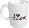 peiyeety Kaffeetasse, Geschenk, „Ich liebe Kokain“, lustige Bürotassen, dicke Kaffeetasse