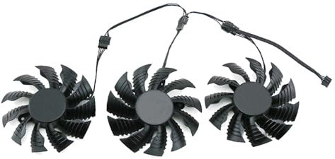 RAKSTORE 82mm Graphics Card Cooling Fan Replacement for Gigabyte RTX 2070 SUPER RTX 2080 RTX2080SUPER RTX2080Ti GAMING Quiet Cooler Fan (3 Pcs)