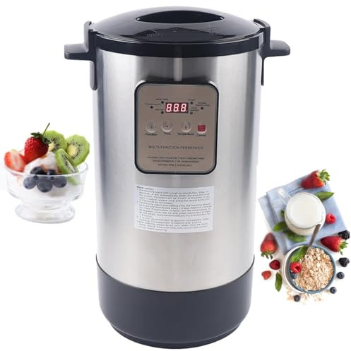 Quixnova Yogurtiera da 12 Litri Contenitore per Yogurt Fai da Te per la casa Macchina per la fermentazione dello Yogurt Natto Macchina per Il Vino del Riso per Uso Commerciale in Bar Domestico