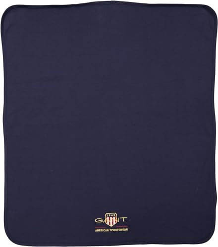 GANT Baby Decke Archive Shield Blanket, dunkelblau, One Size