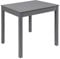 Krok Wood Esstisch Tomas aus Massivholz in Buche, Farbe Grau (75 х 50 х 75 cm)
