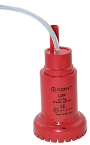 Tauch Pumpe Lux 15 Liter 12 Volt Camping Wohnwagen Garten Minitauchpumpen Wohnmobil