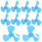 BESTonZON 10pcs Mini Fan for Motor Cooling Fan Portable for Science Projects Diy Science Craft Accessories