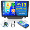 Hikity 2+64GB Android 15 Radio Coche para Hyundai I30 2011-2015 Radio Carplay Android Auto Inalámbrico, IPS 9 Pantalla Táctil con Cámara Trasera, Bluetooth Manos Libres, Navegación GPS, DSP, EQ