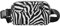 Bauchtasche mit Zebra-Textur, für Damen und Herren, Gürteltasche mit verstellbarem Riemen, Gürteltasche für Reisen, Workout, Wandern, mehrfarbig, Einheitsgröße