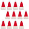 GEEHUA 16 Stück Mini Weihnachtsmützen, Mützen Zum Basteln Mini Weihnachtshüte Kleine Weihnachtshüten Weihnachten Weihnachtsmütze Nikolausmütze Weihnachten Weihnachten Basteln