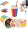 DAJASD Montessori Spielzeug ab 1 Jahr, 3 in 1 Holzspielzeug Steckspiel ab 2, Farben & Formen Sortierspiel ab 1 2 3 Jahre, Kinderspielzeug aus Holz, Montessori Sensorisches Spielzeug für Kinder ab 1-3