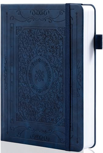 Quaderno Bullet Dotted Journal, carta spessa numerata da 160 g/m², diario con griglia a punti A5 con copertina rigida per donne e uomini, lavoro, scrittura, Bullet Journaling, disegno