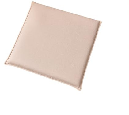 Sitzkissen Esszimmerstuhl, Sitzkissen KüChenstuhl Quadratische KüChenstuhlpolster Aus Memory-Schaum Leder Mit Abnehmbarer Kissenbezug FüR Wohnzimmer, Schlafzimmer, Arbeitszimmer Beige 45 * 45cm