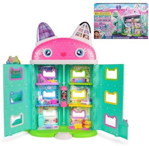 Gabby's Dollhouse Movie Meow-mazing Interactive Dollhouse, Lights, Sound