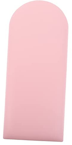 jojofuny Softes Wandpolster Für Kinderzimmer Stoßdämpfendes Pvc Material Selbstklebender Schutz Für Senioren Abnehmbare Wandpolsterung in Hellpink 20x50cm