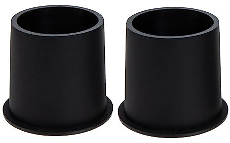 Toddmomy Bouchons De Trou De Parasol De Table en Silicone Noir 2 Pièces pour Patio Extérieur Maintien Stable Protection Antidérapante Le Vent