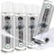 AABCOOLING Home&Office Kältespray Reiniger 4x 500 ml Kühlspray, bis -50°C, Kaltreiniger, Eisspray, Motorpflege, Reinigung, Kühlspray