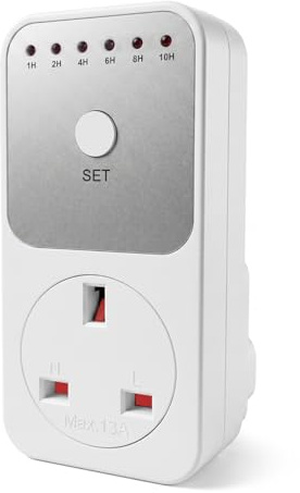Segment Timer Plug Socket, 1-10 Hour Adjustable