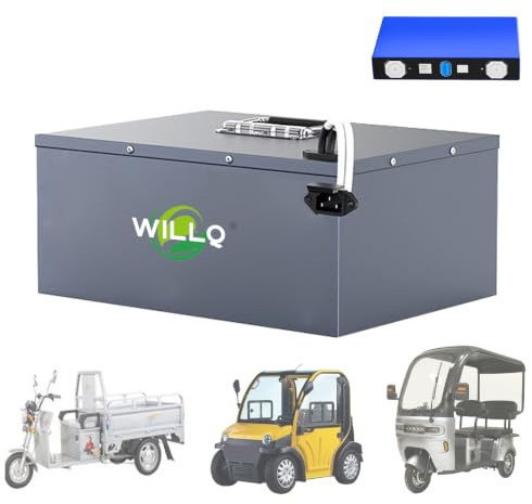 WILLQ 72-Volt-Lithium-Batterie 85Ah 90Ah 100Ah für Mopeds Dreiräder