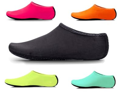 calcetín de Buceo - NegroAdulto Interior Socke Barfuß Strand Surf Tauchen Haus Pantoffel Pool EU 39-41