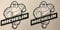 24/7stickers #339 / 2X Michelin Aufkleber je 8,5x8,5cm Oldschool Retro Oldtimer Rennsport Auto Tuning Sponsoren Hot Rod USA V8