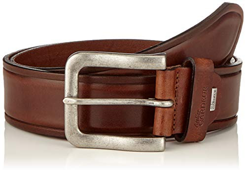 Atelier GARDEUR Herren Herrengürtel Gürtel, Braun (Dunkel Braun 28), 85 cm