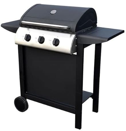 Happy Garden Barbacoa de Gas HAWAÏ 3 quemadores 8,4 kW
