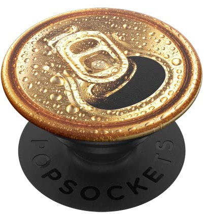 PopSockets PopGrip - Ausziehbarer Sockel und Griff für Smartphones und Tablets mit einem Austauschbarem Top - Crack a Cold One