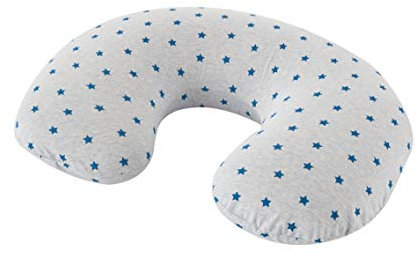 Träumeland T042103 Ersatzbezug für Still- & Schwangerschaftskissen 'touch' - Design: Sternentraum blau, mehrfarbig
