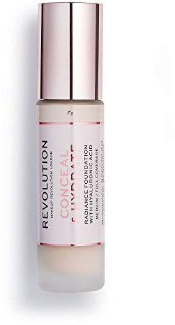 MakeUp Revolution Conceal & Hydrat Foundation F2, 23 ml